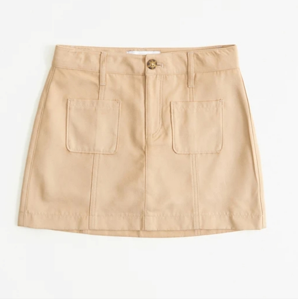 Abercrombie Kids Faux Suede Skort